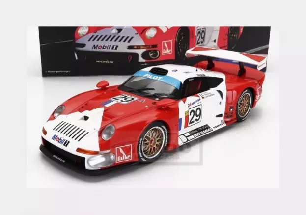 Werk83 Porsche 911 Gt1 3.2l Turbo Team Societe Jb N 29 24h Le Mans 1997 A.ferte J.von Gartzen O.thevenin 1:18 W18013005