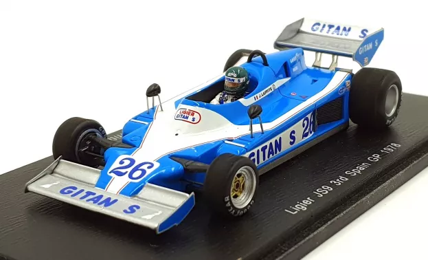 Spark Ligier F1 Js9 N 26 3rd Spanish Gp 1978 Jacques Lafitte 1:43 S4267