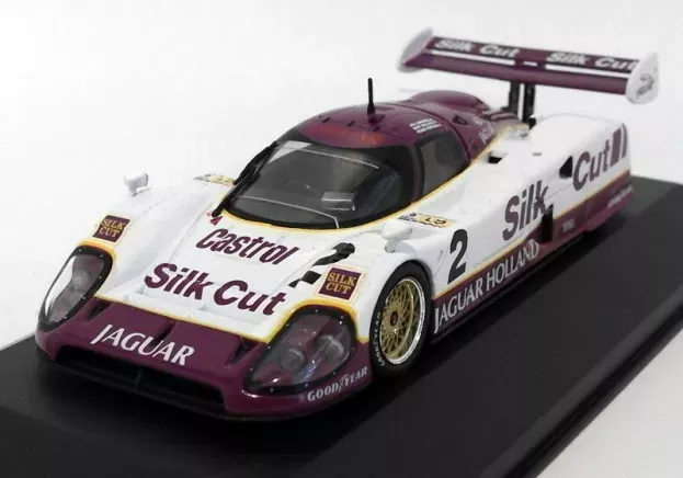 IXO Models Jaguar Xjr12 Team Silk Cut Jaguar T.w.racing N 2 2nd 24h Le Mans 1990 J.lammers A.wallace F.konrad 1:43 LMC016