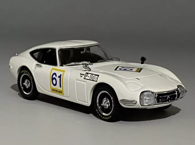 Kyosho Toyota 2000gt Coupe Racing N 61 Winner 500km Suzuka 1967 1:43 03032B