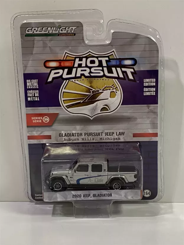 Greenlight Jeep Gladiator Pick-up Michigan Police 2020 1:64 42970F