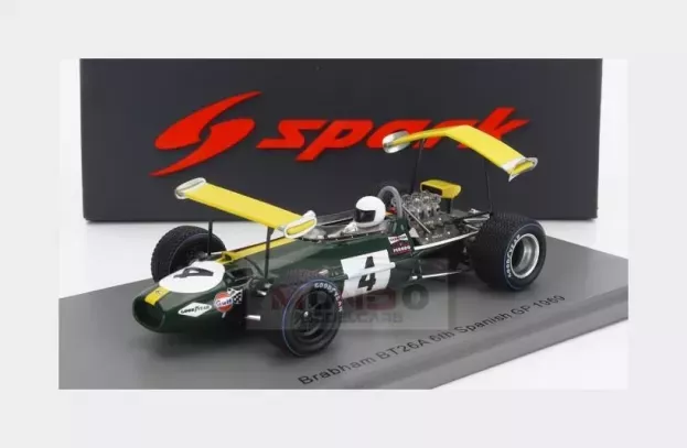 Spark Brabham F1 Bt26a N 4 Spain Gp 1969 J.ickx 1:43 S8315