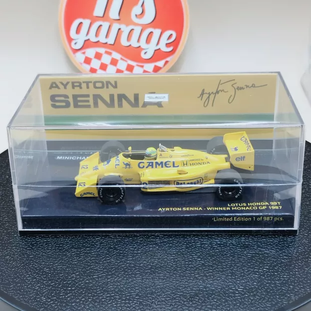Minichamps Lotus F1 Honda 99t N 12 Winner Monaco Gp 1987 A.senna 1:43 540874392