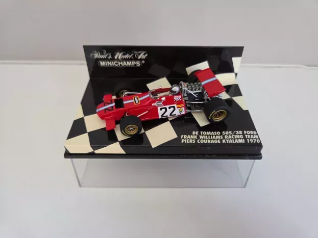 Minichamps De Tomaso F1 Ford 505 38 Team Frank Williams Racing N 22 South Africa Gp 1970 P.courage 1:43 400700022