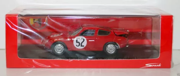Spark Fiat 700s Abarth N 52 24h Le Mans 1962 Demetz Bianchi 1:43 S1322