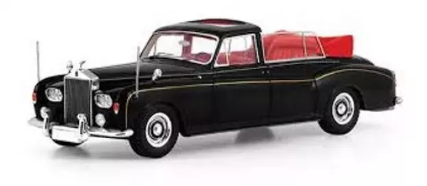Truescale Rolls Royce Phantom V State Landaulette 1967 Queen Elizabeth Ii Bermuda 1975 1:43 TSM124365