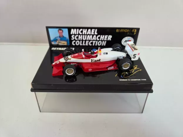 MINICHAMPS Reynard F3 East German Championship 1990 Signed M.schumacher 1:43 510430007