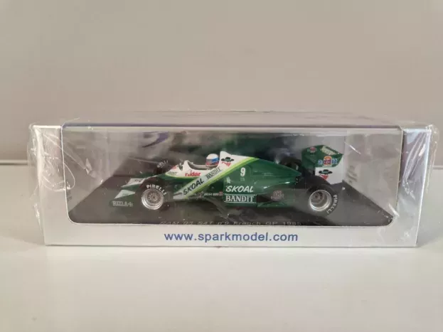 Spark Ram F1 03 S4t N 9 French Gp 1985 Manfred Winkelhock 1:43 S1728
