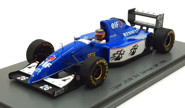 Spark Ligier F1 Js39 N 26 3rd England Gp 1993 M.blundell 1:43 S3978
