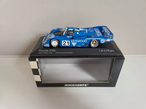 Minichamps Porsche 956lh Team Porsche Kremer Racing N 21 3rd 24h Le Mans 1983 M.andretti M.andretti P.alliot 1:43 430836521