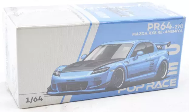 Pop Race Mazda Rx-7 Re-amemiya 2006 1:64 PR640270