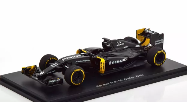 Spark Renault F1 Rs16 N 0 Winter Test 2016 Jolyon Palmer Kevin Magnussen 1:43 7711782207
