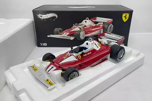 Hot Wheels Ferrari F1 312t2 N 1 Winner Monaco Gp 1976 Niki Lauda Rush Movie 1:18 BLY40