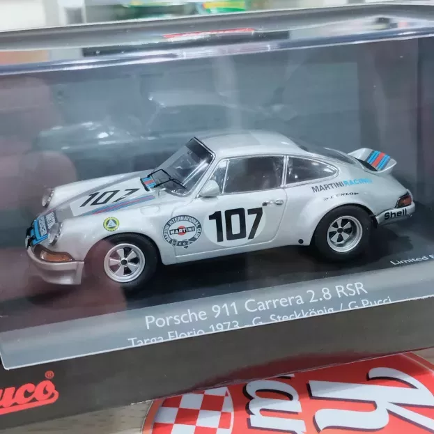 Schuco Porsche 911 Carrera 2.8 Rsr Martini N 107 Targa Florio 1973 G.steckkonig G.pucci 1:43 3712