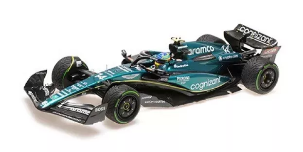 Minichamps Aston Martin F1 Amr23 Team Aramco Cognizant N 14 2nd Monaco Gp 2023 Fernando Alonso 1:18 117230714