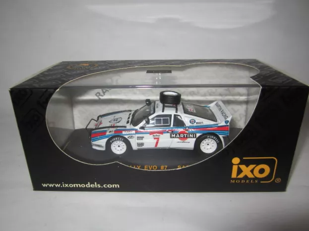 IXO Models Lancia 037 Martini N 7 4th Rally Safari 1984 M.alen I.kivimaki 1:43 RAC063