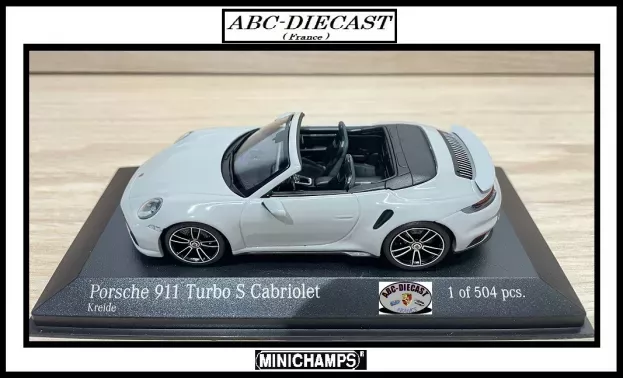 Minichamps Porsche 911 992 Turbo S Cabriolet 2020 1:43 410069481