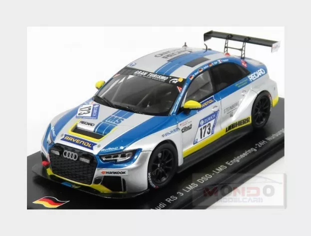 Spark Audi A3 Rs3 Lms Team Dsg Engineering N 173 Nurburgring 2017 U.andree M.jager M.wasel P.humbert 1:43 SG305