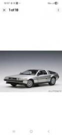 DELOREAN DMC-12 SATIN FINISH 1:18 by AUTOART 79916 COMPOSITE MATERIAL VERSION