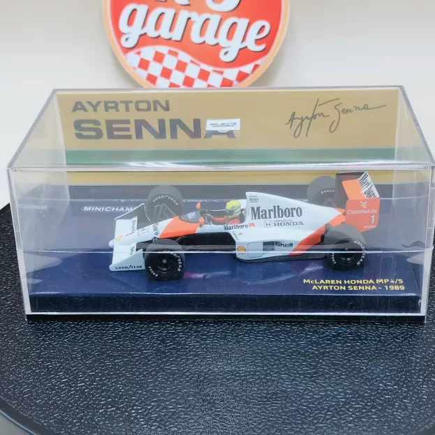 Minichamps Mclaren F1 Mp4 5 Honda V10 N 1 Season 1989 Ayrton Senna 1:43 540894301