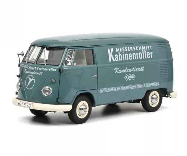 Schuco Volkswagen T1b Van Transporter Messerschmitt Kabineroller 1962 1:18 450028900