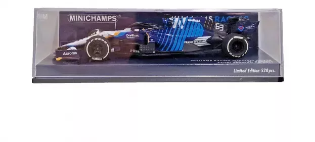 Minichamps Williams F1 Fw43b Mercedes M12 Eq Power+ Team Williams Racing N 63 Saudi Arabia Gp 2021 George Russell 1:43 417212263