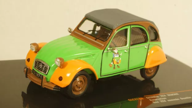 IXO Models Citroen 2cv Deuchie Association 1984 1:43 CLC374N