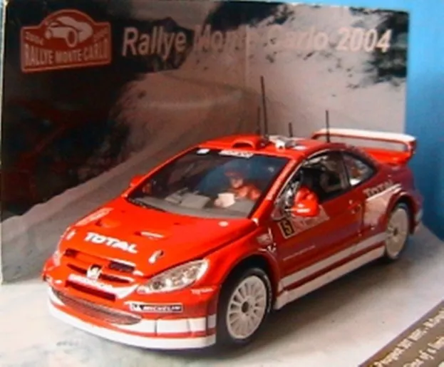 Vitesse Peugeot 307 Wrc N 5 Rally Montecarlo 2004 Marcus Gronholm Timo Rautiainen 1:43 43025