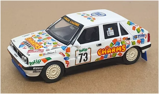 Vitesse Lancia Delta Integrale Charms N 73 Winner Rally Femminile D' Italia 1988 Chantal Galli Michela Marangoni 1:43 SM56