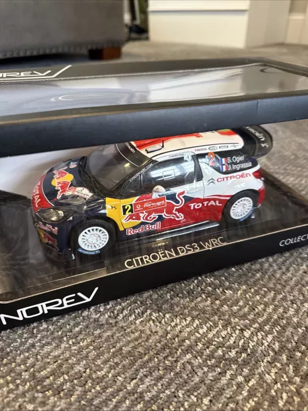Norev Citroen Ds3 Wrc N 2 Winner Rally Portugal 2011 J.ingrassia S.ogier 1:18 181556