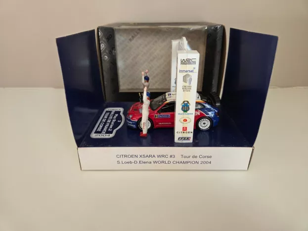 IXO Models Citroen Xsara Wrc N 3 Podium 2nd Rally Tour De Corse S.loeb D.elena 2004 1:43 RAM159