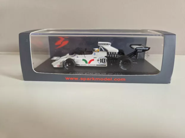 Spark Brabham F1 Bt42 N 10 3rd Usa Gp 1973 Carlos Reutemann 1:43 S4343