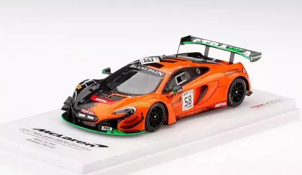 Truescale Mclaren 650s Gt3 Team Strakka Racing N 58 24h Spa 2017 Bell Barnicoat Ledogar 1:43 TSM430345