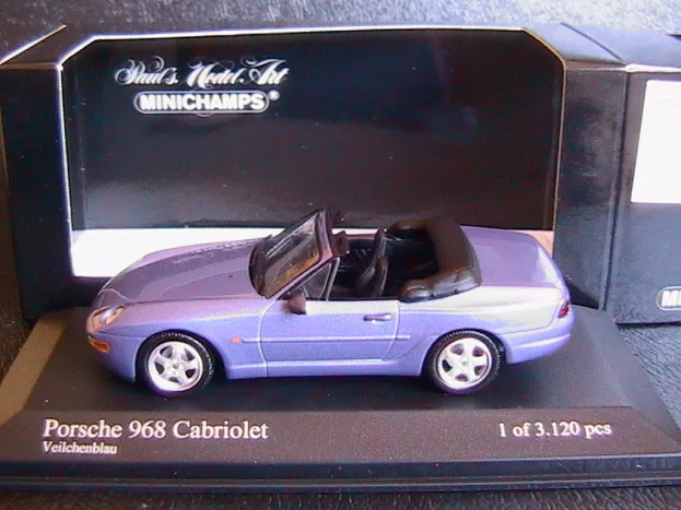 Minichamps Porsche 968 Cabriolet 1994 1:43 400062331