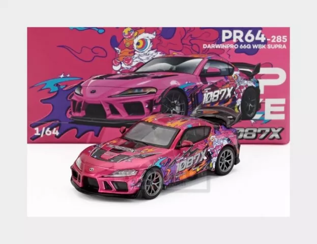 Pop Race Toyota Supra Gr a90 Darwin Pro 1087x 66g Wbk 2024 1:64 PR640285