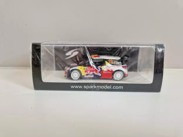 Spark Citroen Ds3 Wrc Red Bull N 23 Rally Montecarlo 2012 T.neuville N.gilsoul 1:43 S3328