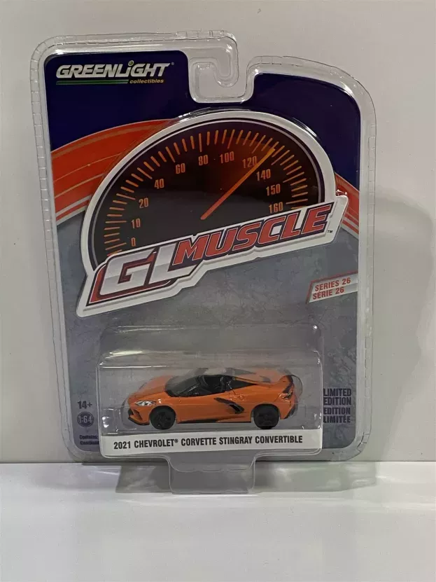 Greenlight Chevrolet Corvette Stingray Spider 2021 1:64 13310F