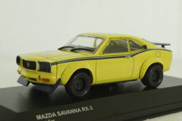 Kyosho Mazda Savanna Rx-3 N 6 Test Car 1971 1:43 03196A