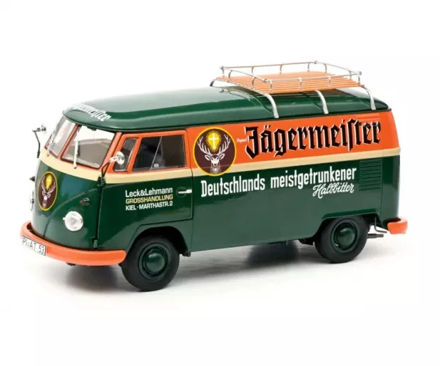 Schuco Volkswagen T1 Van Jagermeister 1963 1:18 450026900