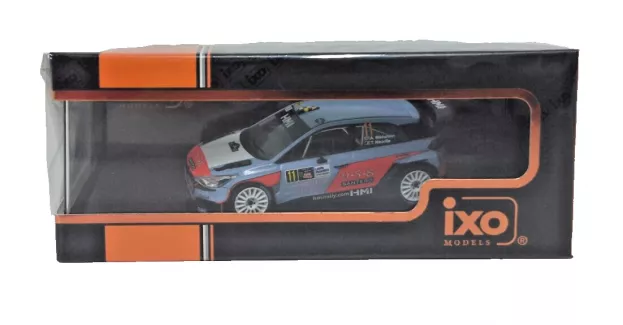 IXO Models Hyundai I20 Ng Wrc N 11 2nd Rally Monza 2017 A.mikkelsen T.neuville 1:43 RAM660