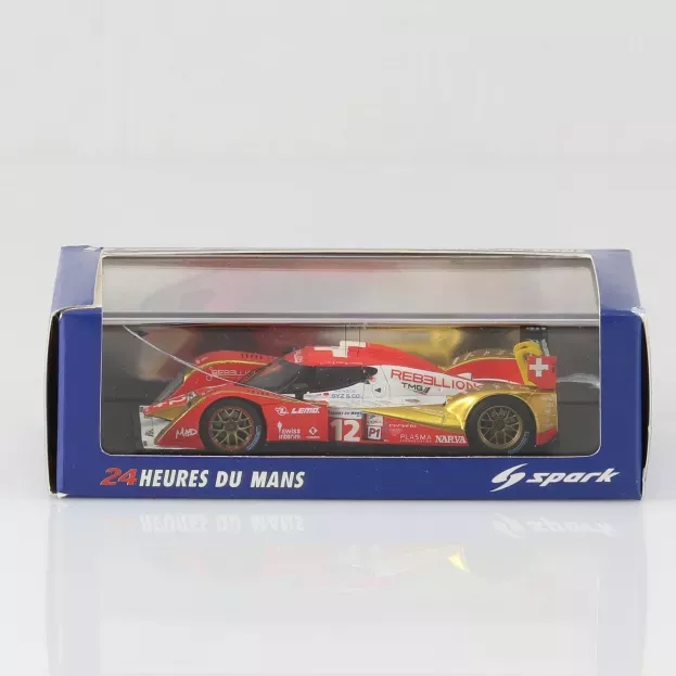 Spark Lola B10 60 Toyota Rebellion Racing N 12 6th 24h Le Mans 2011 N.prost N.jani J.bleekemolen 1:43 S2527