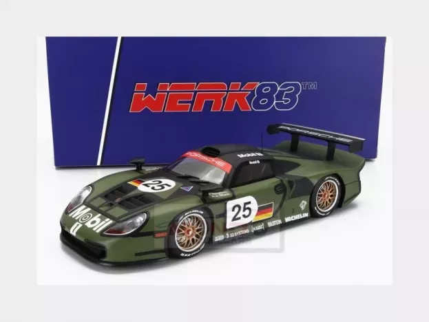 Werk83 Porsche 911 3.2l Gt1 Evo Team Porsche Ag N 25 Pre Qualifying 24h Le Mans 1997 T.boutsen H.j.stuck Y.dalmas 1:18 W18012006