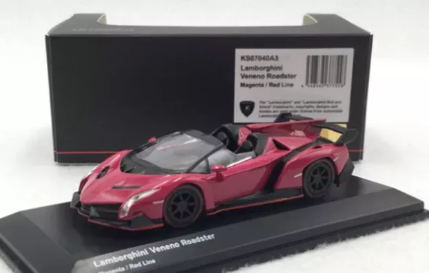 Kyosho Lamborghini Veneno Roadster 2013 1:64 07040A3