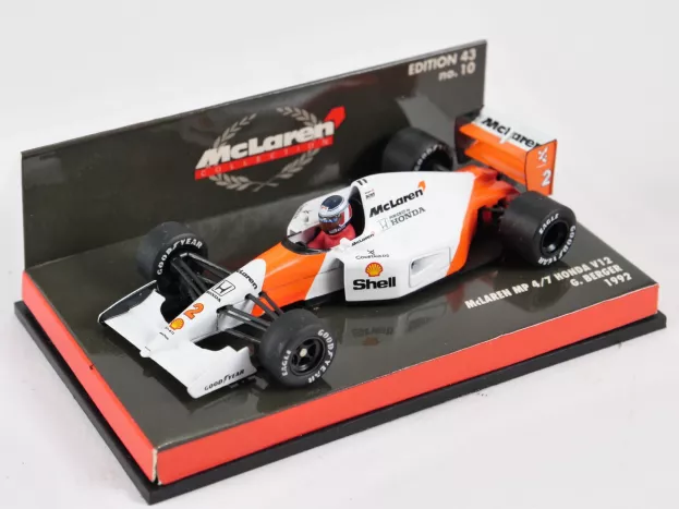 Minichamps Mclaren F1 Honda Mp4 7 N 2 Season 1992 Gerard Berger 1:43 530924302