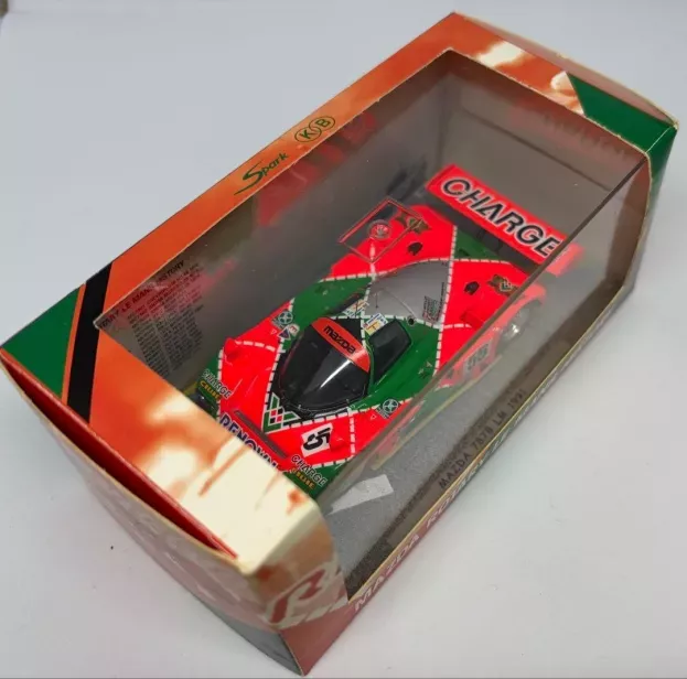 Spark Mazda 787b Renown Charge N 55 Winner 24h Le Mans 1991 B.gachot J.herbert V.weidler 1:43 MC9116