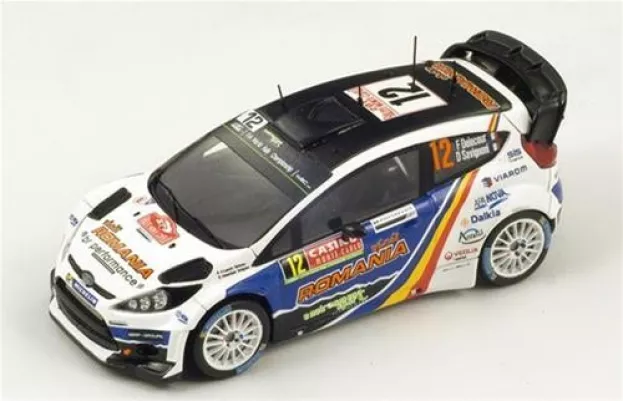 Spark Ford Fiesta Rs Wrc N 12 Rally Montecarlo 2014 F.delecour D.savignoni 1:43 S3794