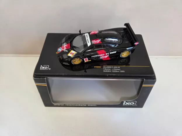 IXO Models Mclaren F-1 Gtr Bmw V12 Team West Competition N 8 1000km Suzuka 1995 Thomas Bscher John Nielsen 1:43 GTM055