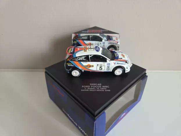 Vitesse Ford Focus N 5 Wrc Safari Rally Kenya 2000 Mcrae Grist 1:43 SKM160