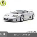 1/18 Bugatti EB110 GT Autoart 70979 Silver Diecast Model Car
