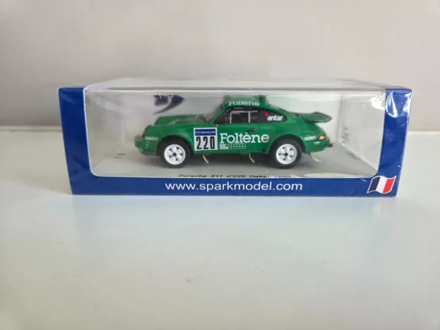 Spark Porsche 911 Carrera N 220 Rally Dakar 1988 Lafitte Landereau 1:43 SF034